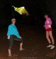 пещера Суук-Коба(Холодная)- свет в конце тоннеля