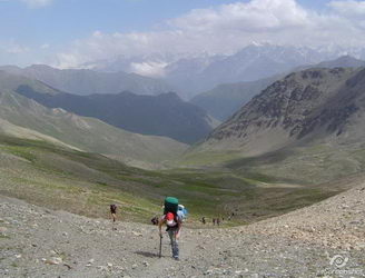 поход в горы кавказа
