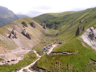 Поход по Кавказу Приэльбрусье